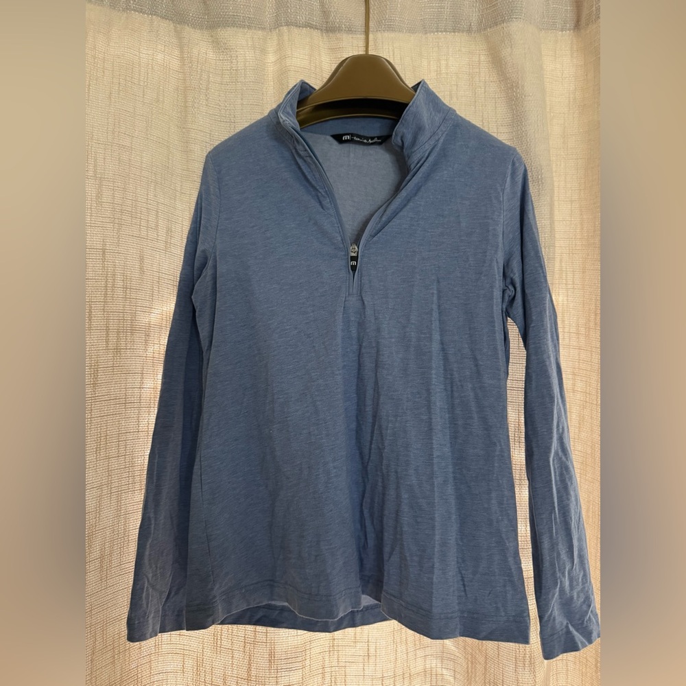 Travis Mathew Light Blue Pullover